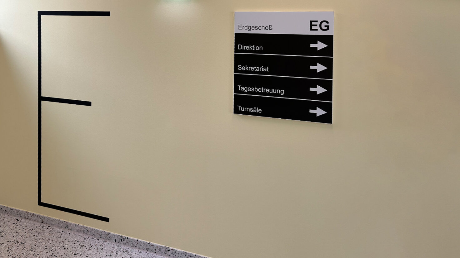 AHS Ettenreichgasse Wandschilder 2